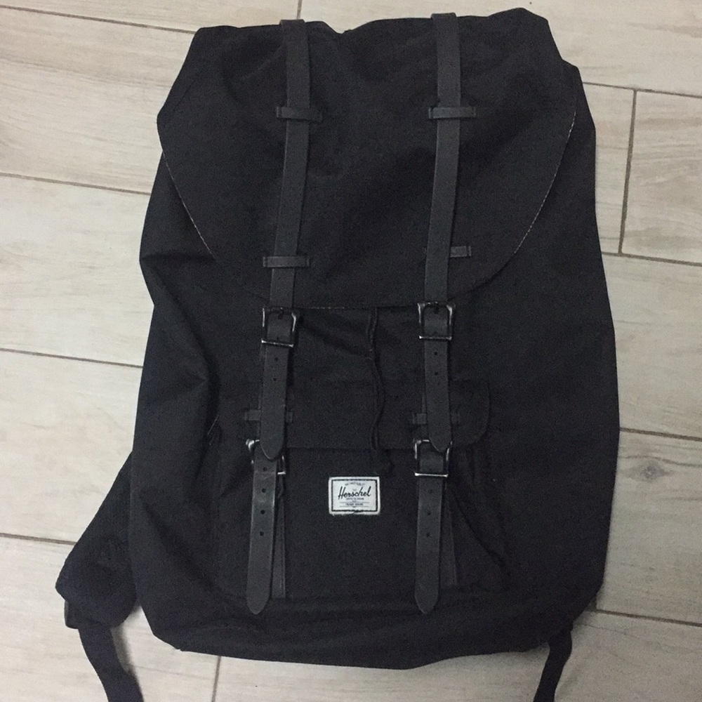 Black Herschel little America backpack
